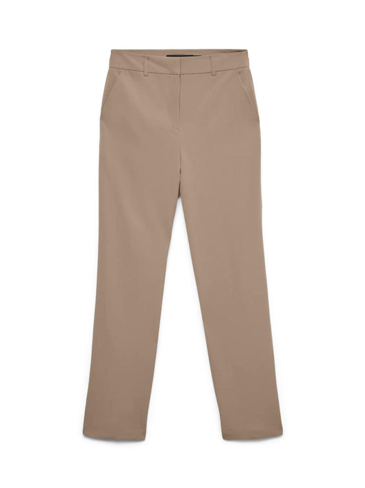 Vero Moda Women's Trousers Silver Mink VMZelda