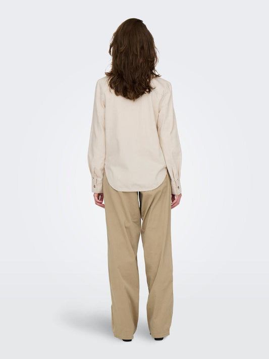 Camicia di jeans Donna Ecru