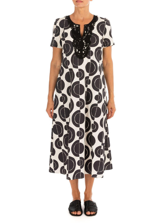 Diana Gallesi - Vestito Donna Bianco e Nero