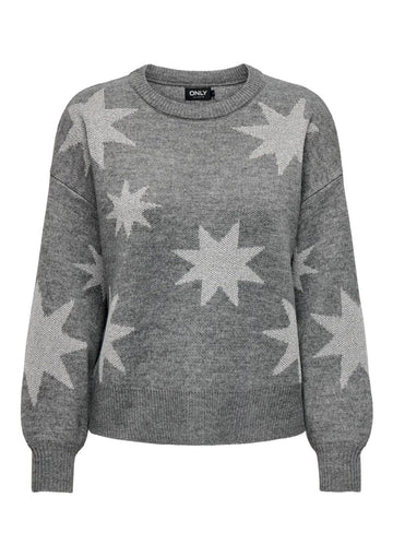 Pullover Donna Only Onlrosie Grigio