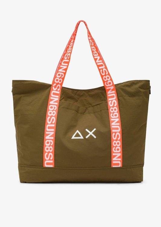 Sun68 - Borsa Donna Verde Militare