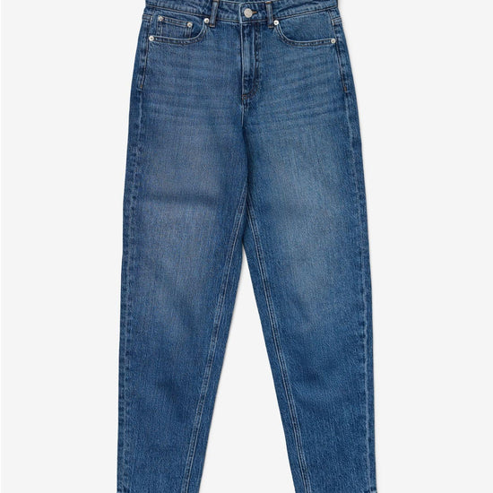 Vero Moda Jeans Donna Tessa A Vita Alta Mom Fit Medium Blue Denim 10297655 Medium Blue Denim VERO MODA 