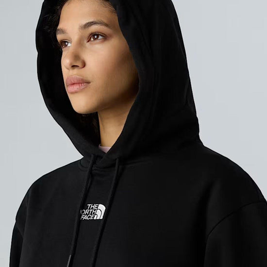 The North Face Felpa con cappuccio corta in vita Essential Donna TNF Black NF0A89EX JK3 THE NORTH FACE 
