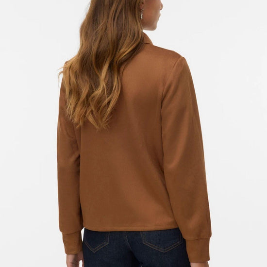 Vero Moda Camicia Donna Bella Marrone 10344958 Dachshund VERO MODA 