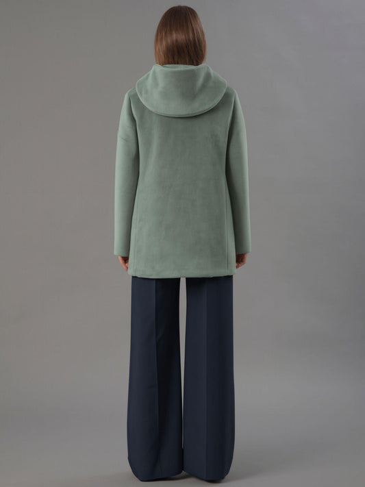 Rihunik Women's Green Winter Jacket