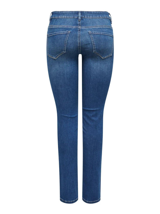 Only ONLSUI Jeans Slim Fit Donna Medium Blue Denim