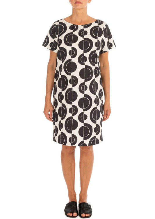 Diana Gallesi - Vestito Donna Bianco Latte e Nero