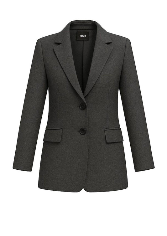 Emme Marella Agape Women's Jacket in Melange Grey