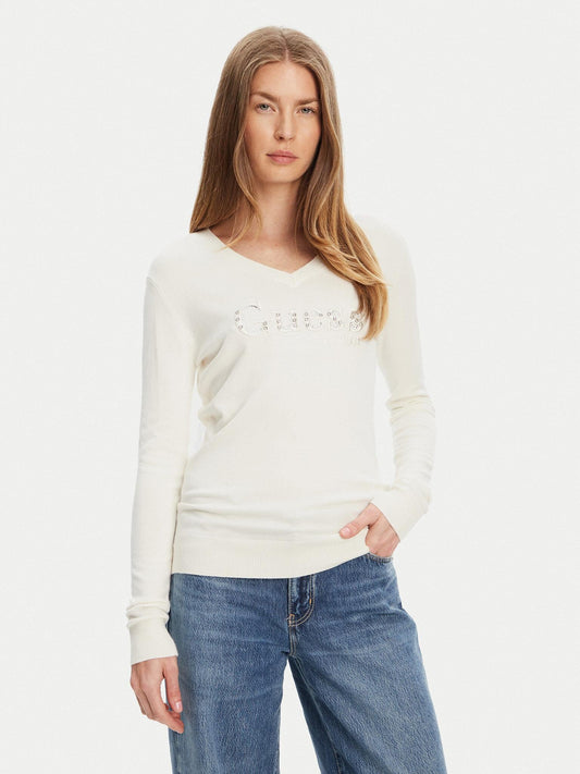 GUESS - LS VN KENZIE LOGO SWTR
