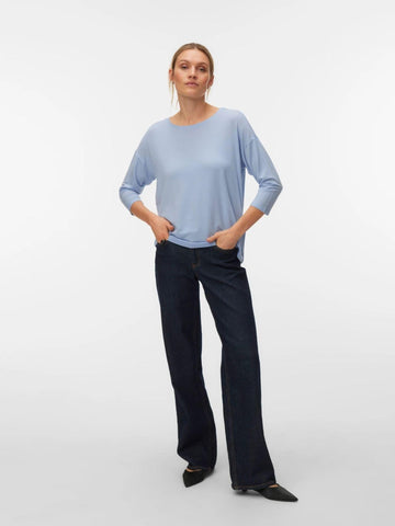Vero Moda - T-Shirt Donna Brunnera Blue ava