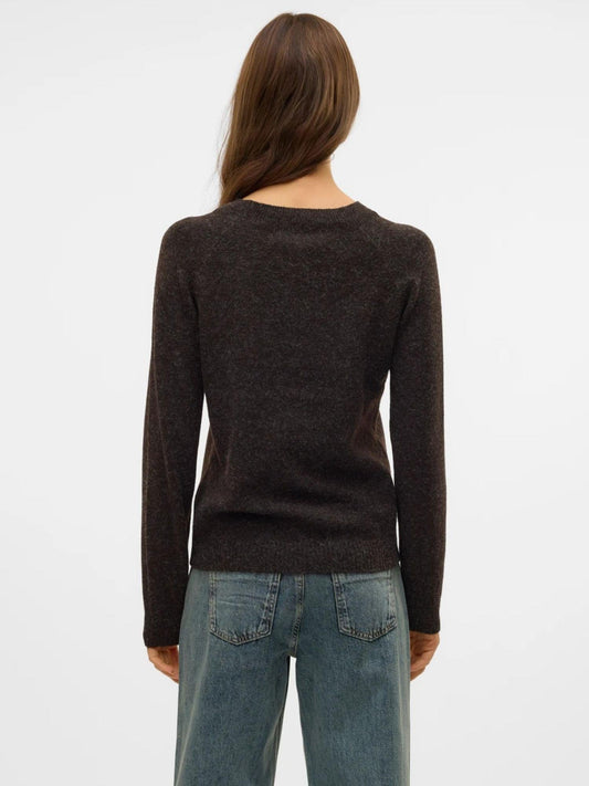 Vero Moda Maglia Donna Doffy Marrone