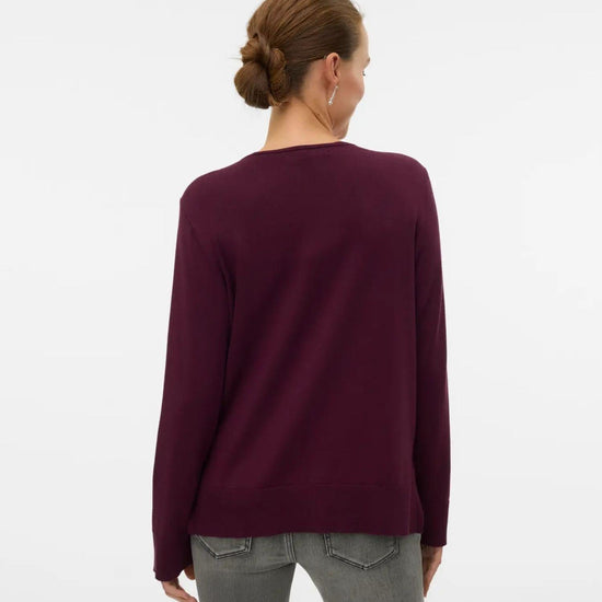 Vero Moda VMSILJE Pullover Donna Winetasting 10320451 Winetasting VERO MODA 