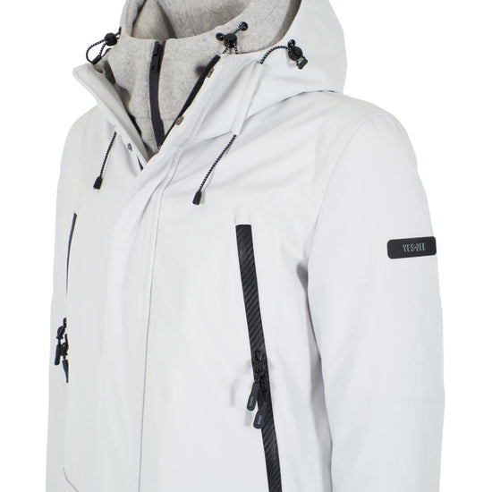 Yes Zee Cappotto con Trapuntatura interna Uomo Ghiaccio O831 B500 0124 YES ZEE 