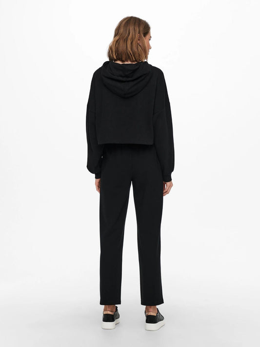 POPTRASH-SUKI Loose Fit Pantaloni a gamba larga Donna Nero