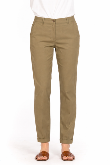 Diana Gallesi - Pantalone Donna Verde Militare