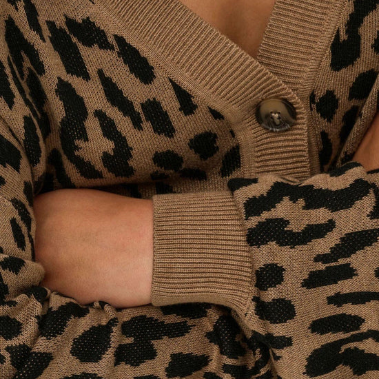 Cardigan Donna Only Vienna Marrone 15347875 Toasted Coconut ONLY 