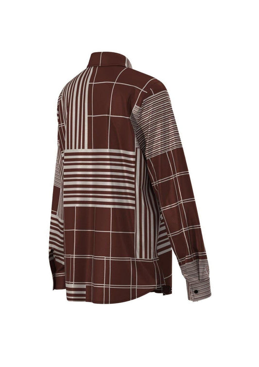 Camicia Donna Biagio Bordeaux