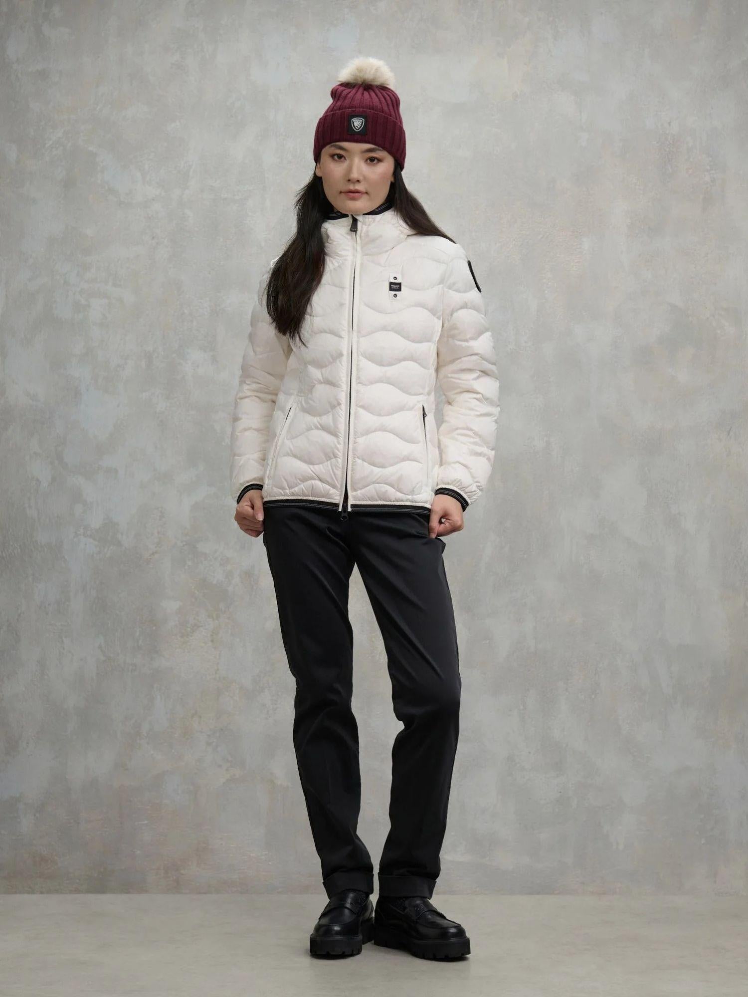 Blauer Piumino Donna Camelia Bianco ottico BLDC03095 6047 100 BLAUER 