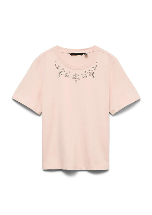 Vero Moda - Women's Sif Pink Sweater