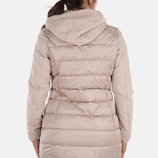 Yes Zee Giacca Lunga Donna Beige O045 M800 0222 YES ZEE 