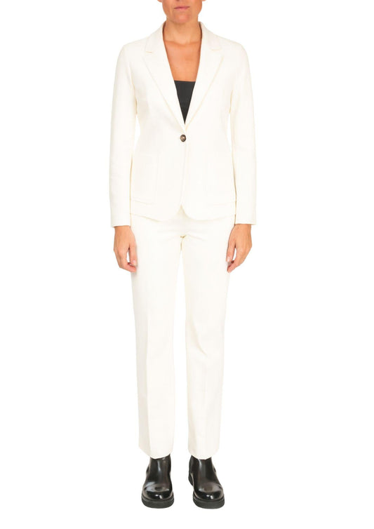 Diana Gallesi Tailleur Donna Bianco Latte