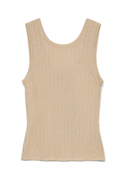 Vero Moda - Women's Secret Beige Oatmeal Cami Top