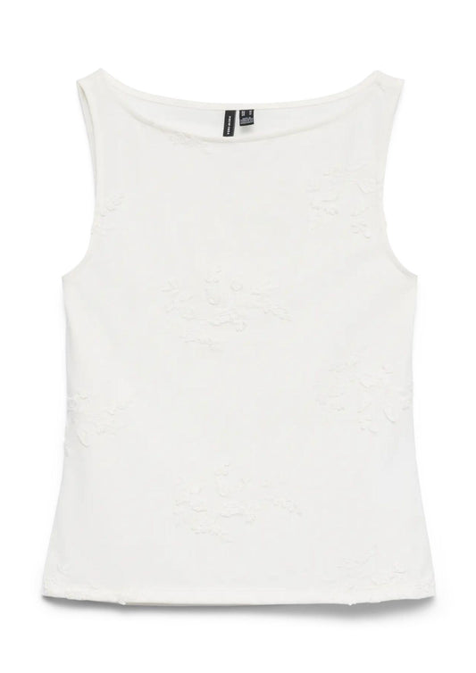 Vero Moda - Women's Vivian White Cami Top