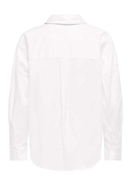 Jacqueline De Yong Camicia Donna Vesper Bianca