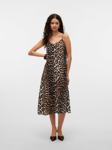 Vero Moda Vestito midi Donna Egret Leo
