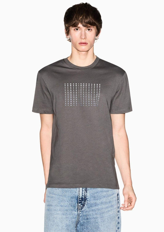 Armani Exchange - Men's Beige T-Shirt