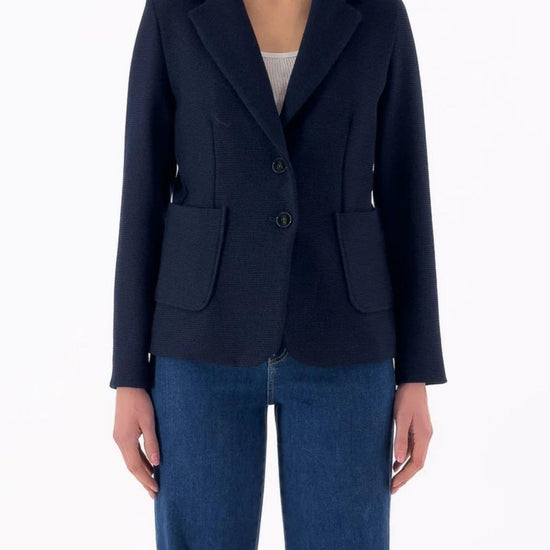 Emme Marella Giacca Donna Harley Blu Navy 2525046051200 005 EMME MARELLA 
