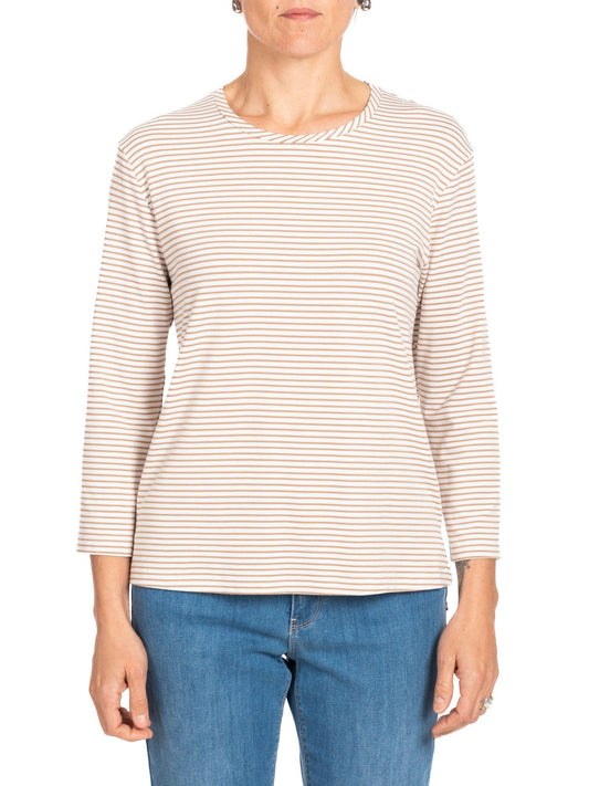 Diana Gallesi - Maglia Donna Bianca e Beige