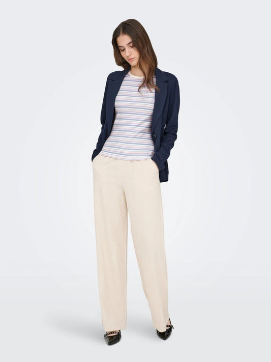 Jacqueline De Yong - Women's T-Shirt Cashmere Blue lada