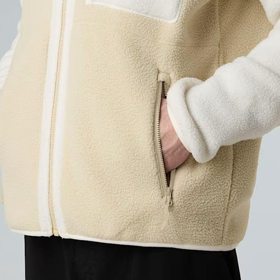 The North Face Giacca in pile Yumiori con cerniera integrale Uomo Gravel White Dune Gravel NF0A883R FR0 THE NORTH FACE 