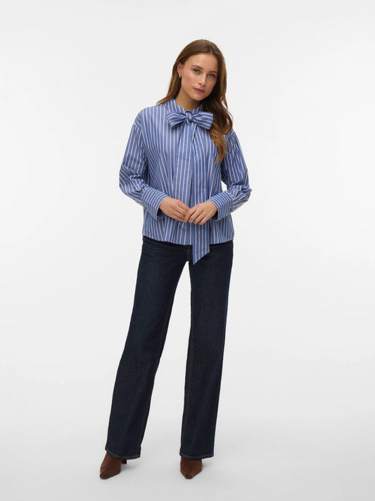 Vero Moda Women's Dark Denim VMIslunn Shirt