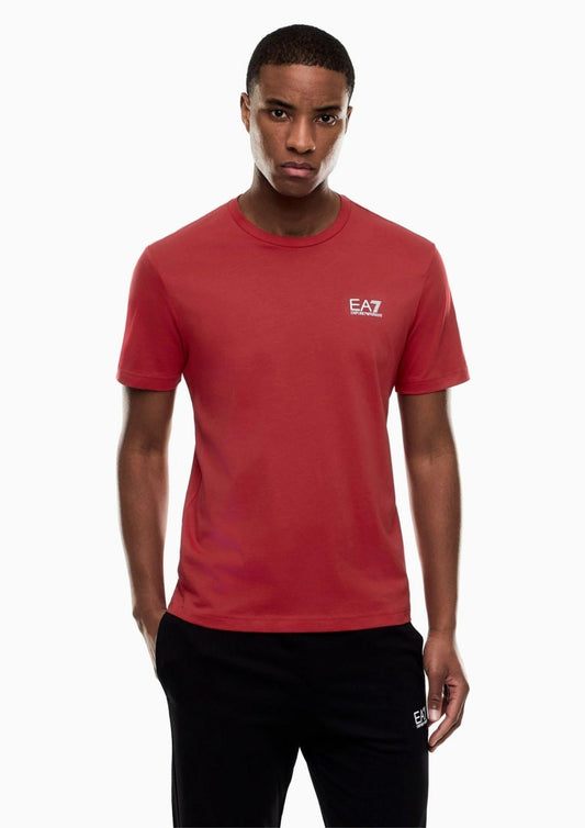 EA7 Emporio Armani - Men's Red T-Shirt