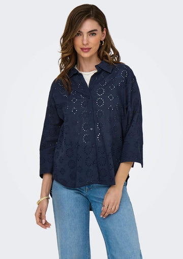 Jacqueline De Yong - Camicia Donna Tallie Blu