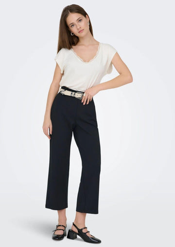 Only Pantalone Donna Poptrash Nero