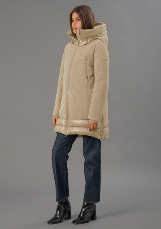Rihunik Giacca Invernale Donna Lisbona25 Beige