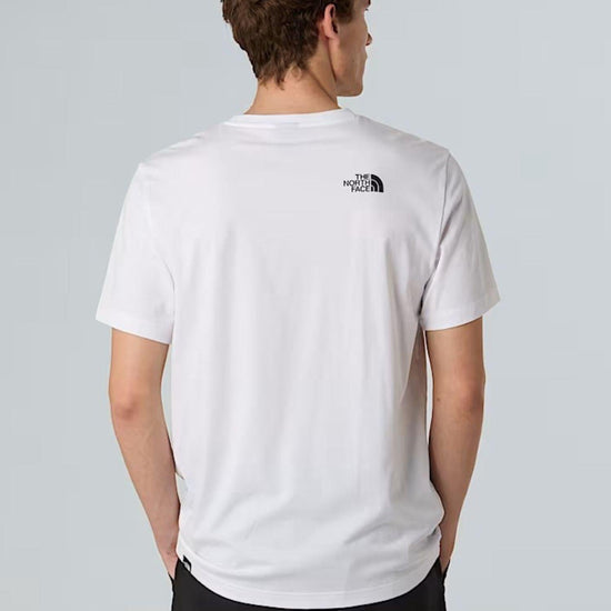 The North Face T-shirt Simple Dome Uomo TNF White NF0A87NG FN4 THE NORTH FACE 