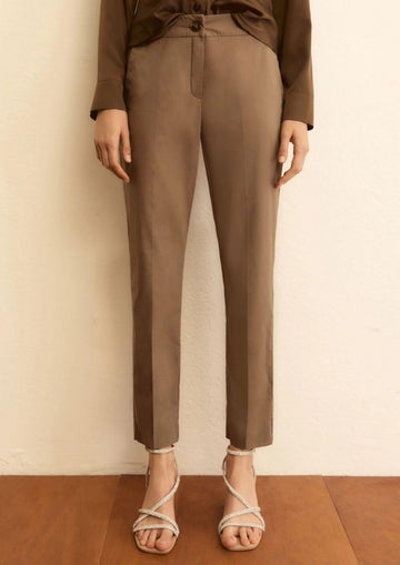 Emme Marella - Pantalone Donna svelto Tortora