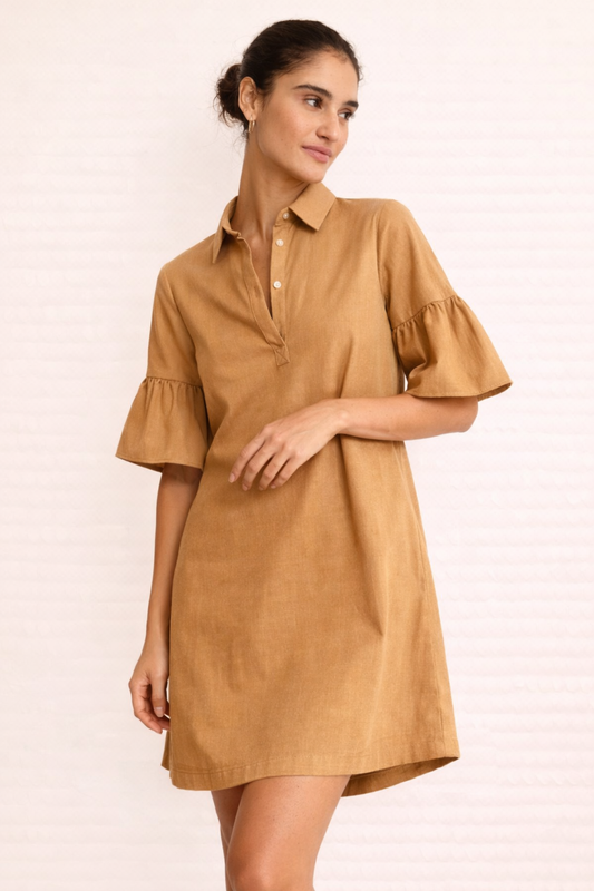Emme Marella - Women's Camel Epoche Dress