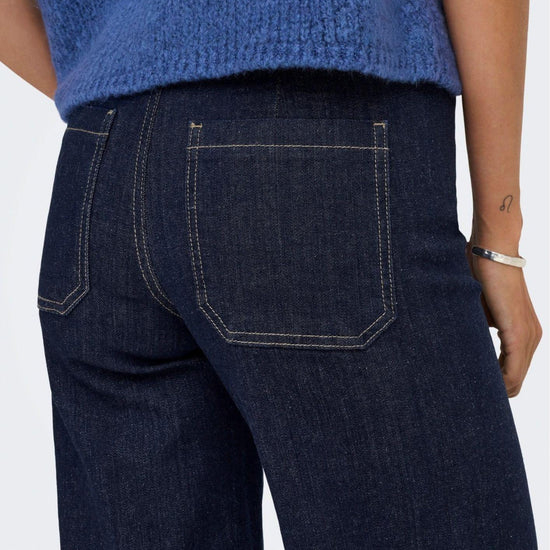 Jaqueline De Yong Jeans Donna Vanessa Denim Blu Scuro 15355528 Dark Blue Denim JACQUELINE DE YONG 