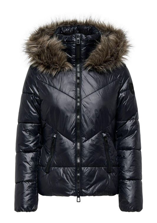 Giubbino Donna Only Onlfever Nero