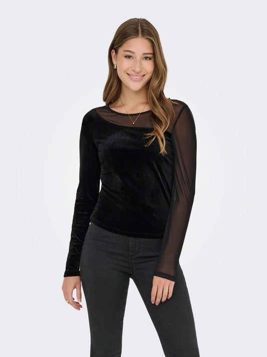 Only Top Women Smooth Black
