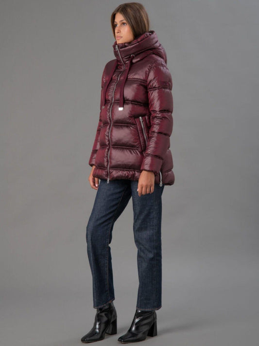 Rihunik Giacca Invernale Donna Bordeaux