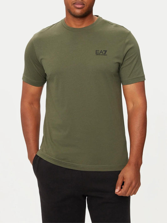 EA7 Emporio Armani Men's Green T-Shirt