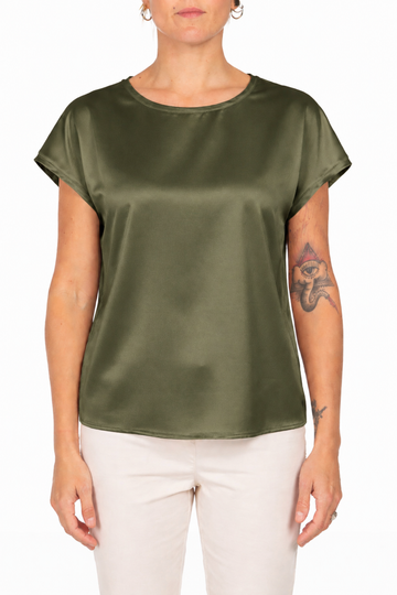 Diana Gallesi - Blusa Donna Verde Oliva
