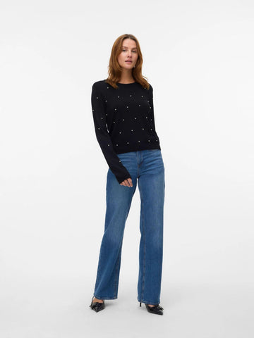 GLORY Pullover Donna Nero