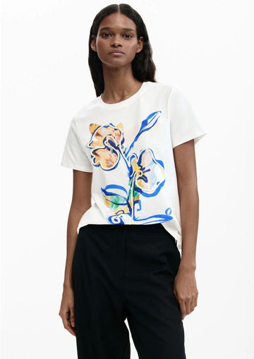 Desigual - Maglia Donna Zuric Bianca